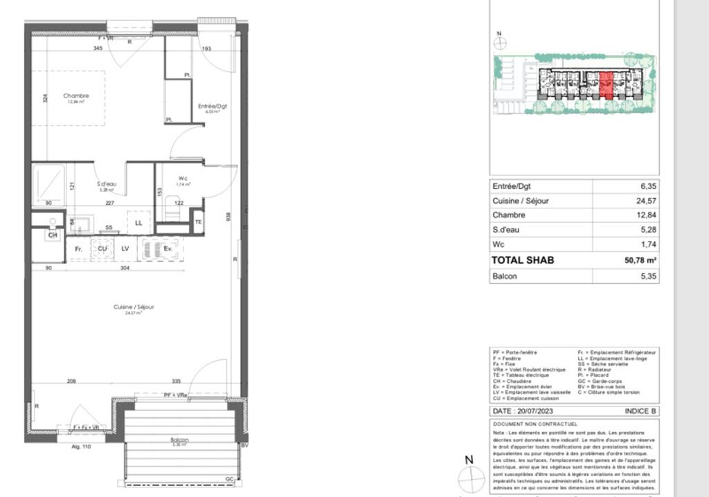 Achat appartement 2 pièce(s) Gujan-Mestras