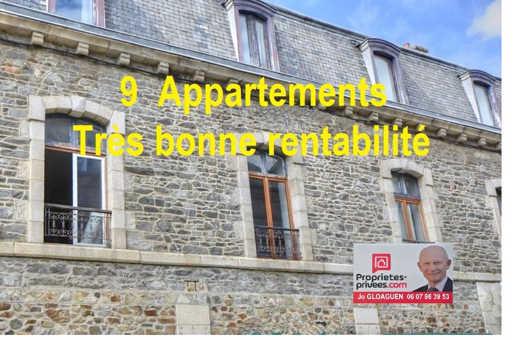 Achat appartement à vendre 9 pièces 210 m² - Tréguier