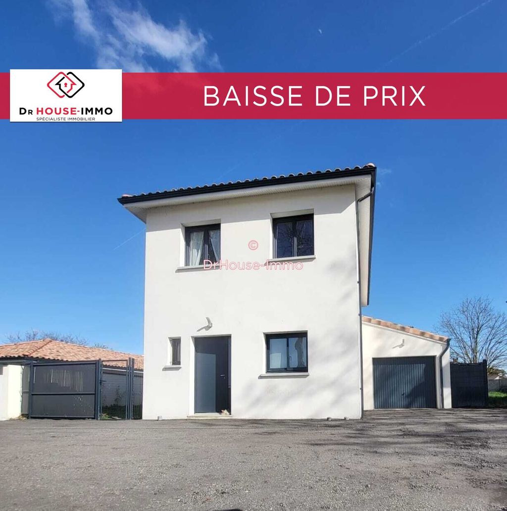 Achat maison à vendre 3 chambres 105 m² - Castelnau-d'Estrétefonds