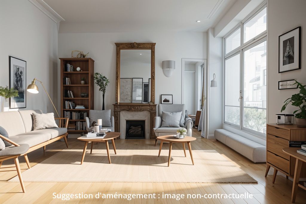 Achat appartement à vendre 2 pièces 53 m² - Paris 17ème arrondissement