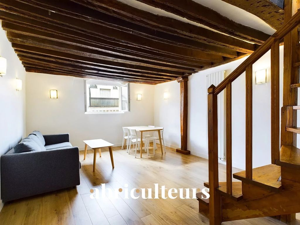 Achat duplex à vendre 2 pièces 44 m² - Paris 1er arrondissement