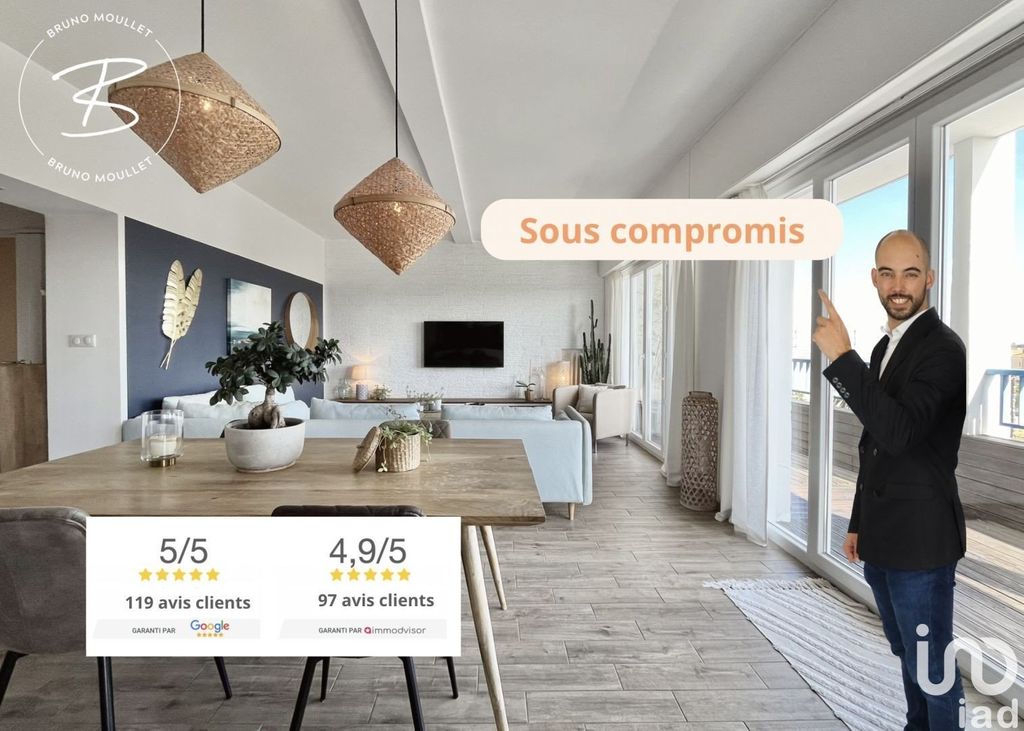 Achat appartement à vendre 3 pièces 72 m² - Toulon