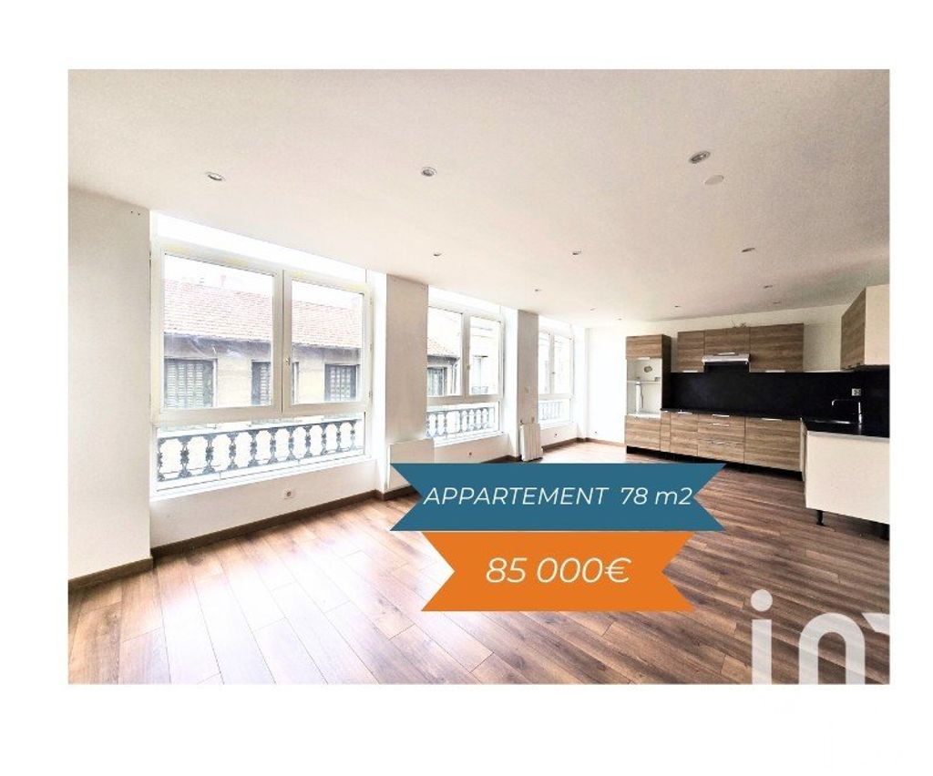 Achat appartement à vendre 3 pièces 78 m² - Saint-Étienne