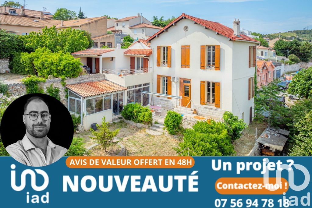 Achat maison à vendre 6 chambres 240 m² - Marseille 15ème arrondissement