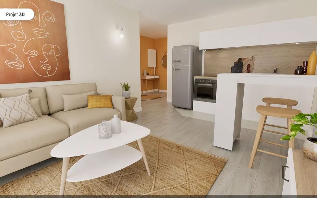 Achat appartement à vendre 2 pièces 49 m² - Élancourt