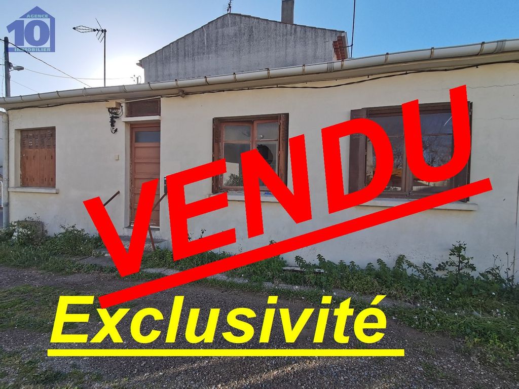 Achat maison à vendre 2 chambres 44 m² - Valras-Plage