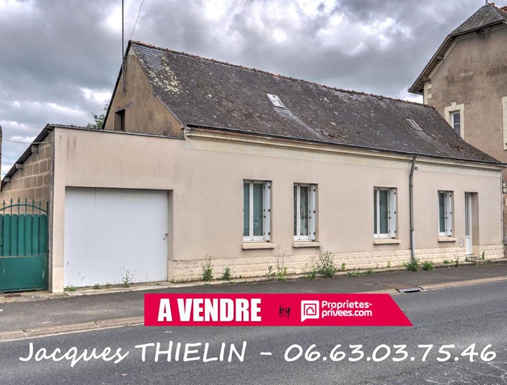 Achat maison à vendre 2 chambres 65 m² - Longué-Jumelles