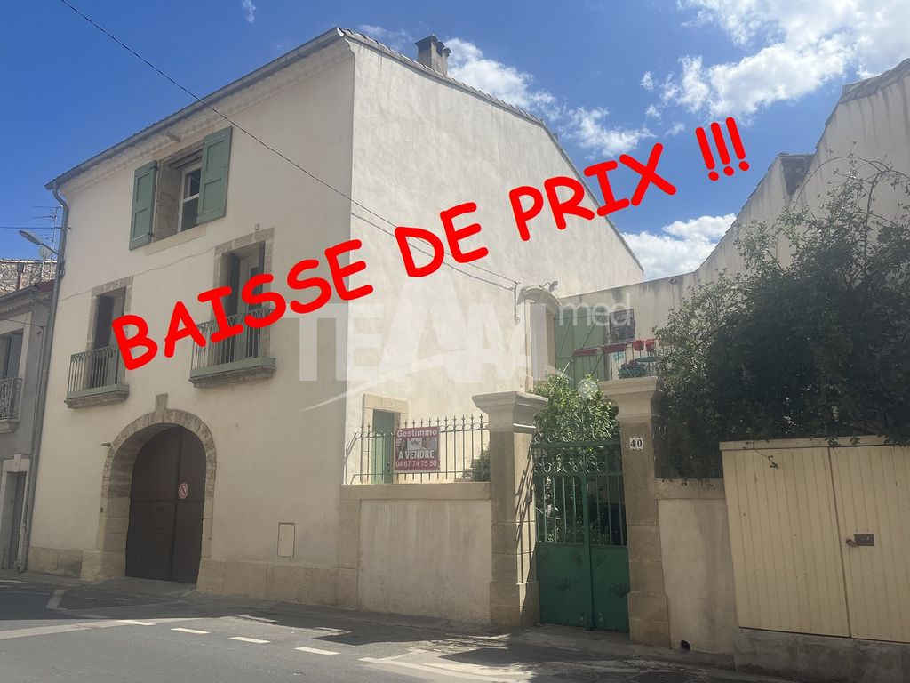 Achat maison à vendre 6 chambres 217 m² - Montbazin