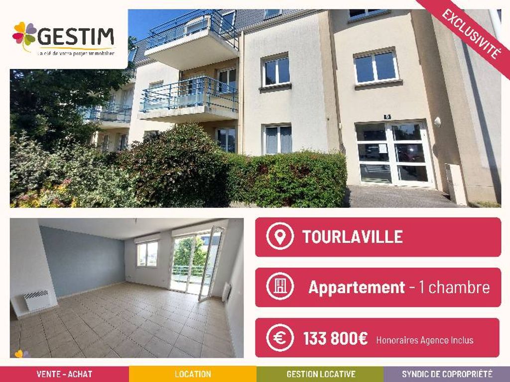 Achat appartement à vendre 2 pièces 44 m² - Digosville