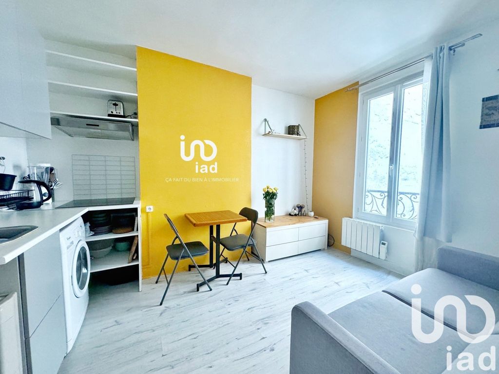 Achat appartement à vendre 2 pièces 23 m² - Paris 18ème arrondissement