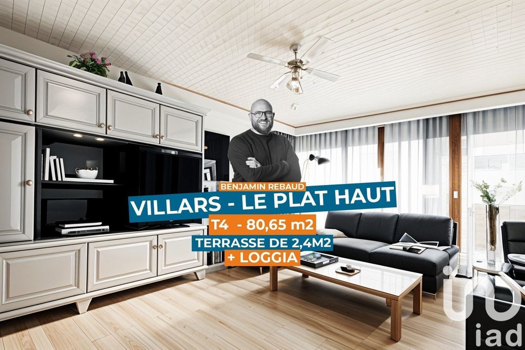 Achat appartement à vendre 4 pièces 81 m² - Villars