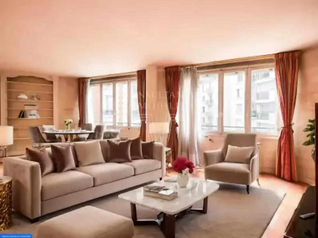 Achat appartement à vendre 4 pièces 97 m² - Paris 16ème arrondissement