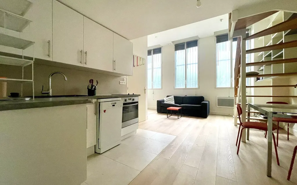 Achat studio à vendre 37 m² - Paris 19ème arrondissement