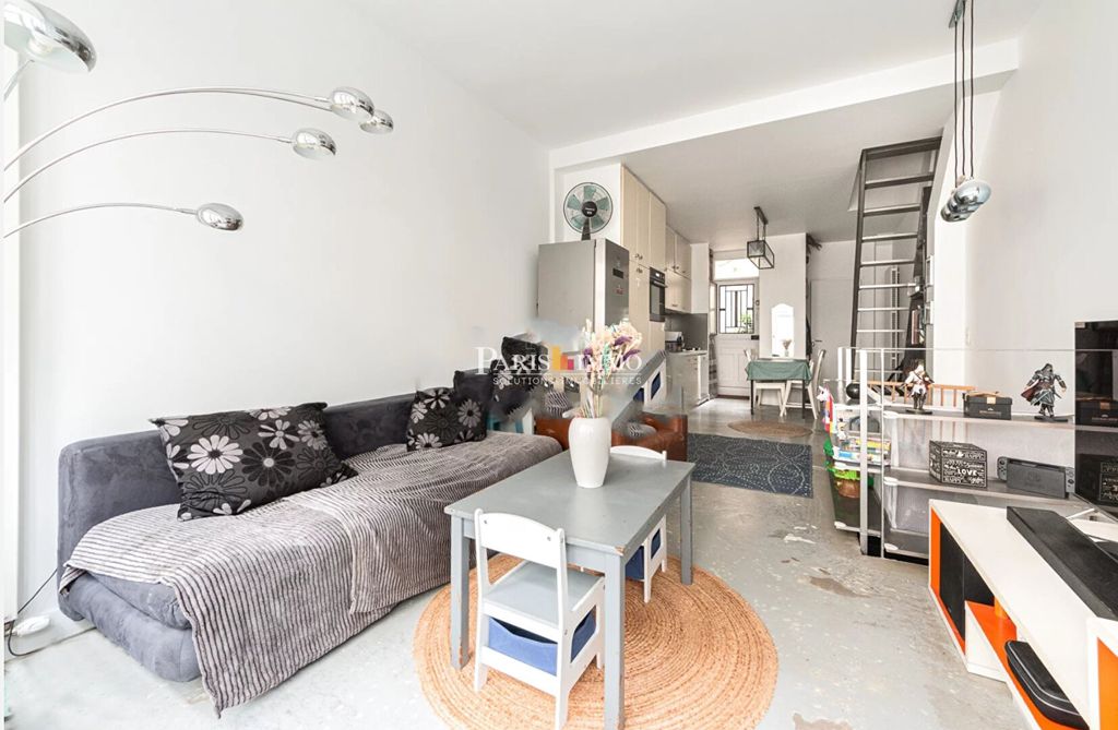 Achat triplex à vendre 3 pièces 65 m² - Paris 17ème arrondissement