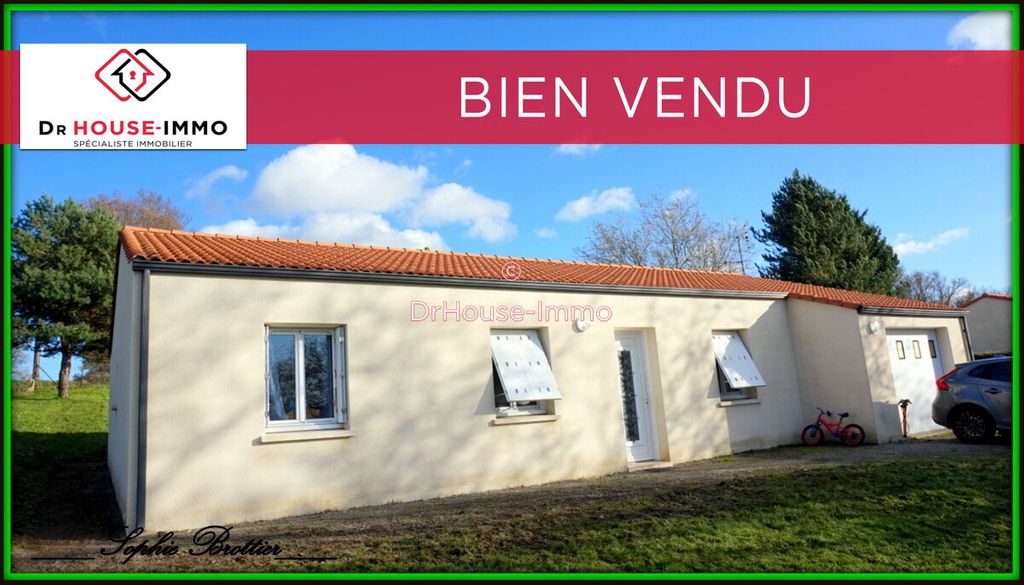 Achat maison à vendre 3 chambres 92 m² - Latillé