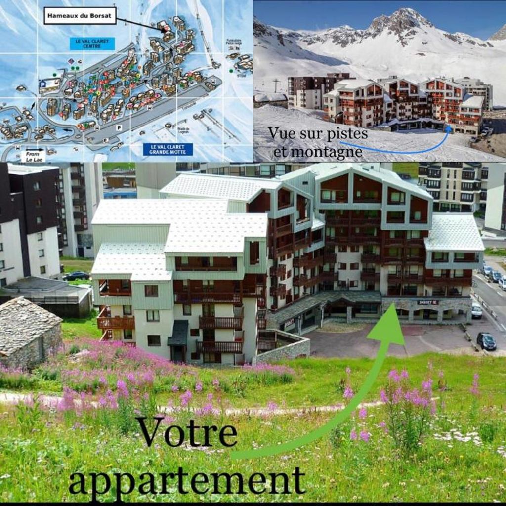 Achat appartement 1 pièce(s) Tignes