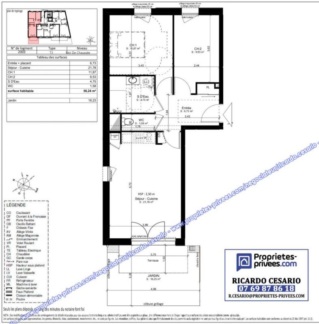 Achat appartement 3 pièce(s) Douarnenez