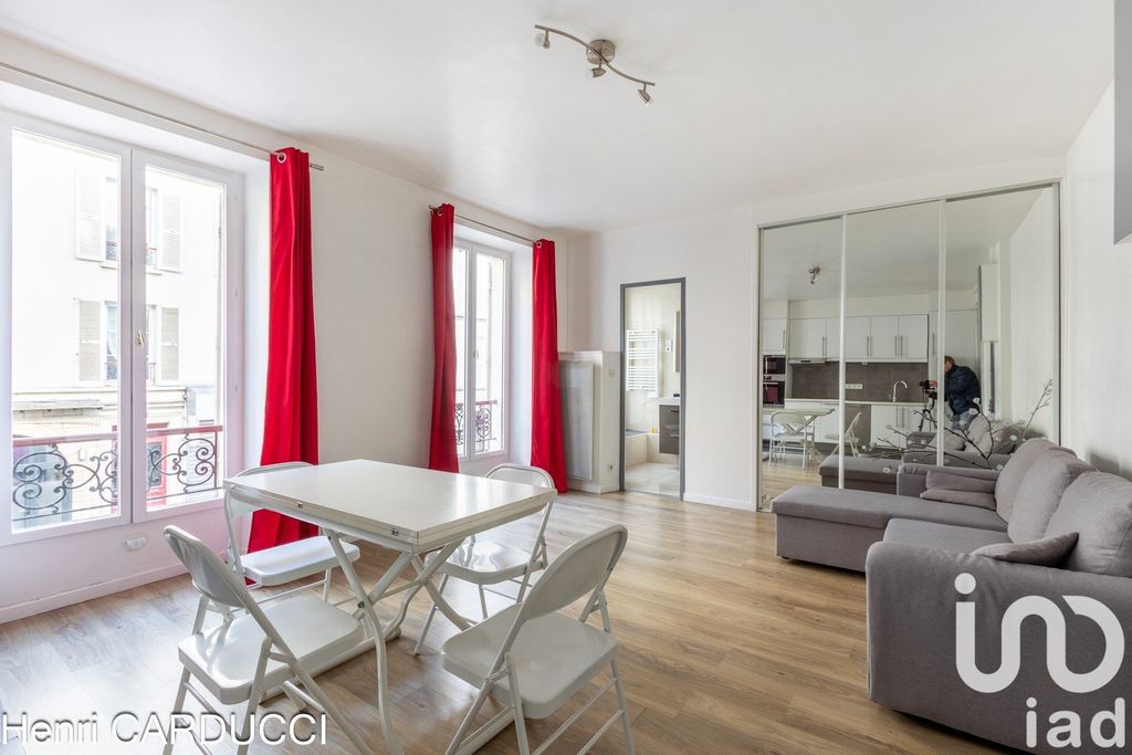 Achat studio à vendre 27 m² - Paris 17ème arrondissement