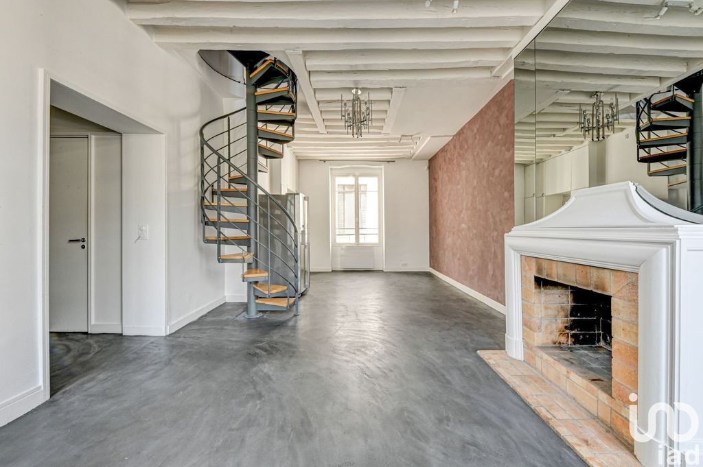 Achat duplex à vendre 3 pièces 77 m² - Paris 8ème arrondissement