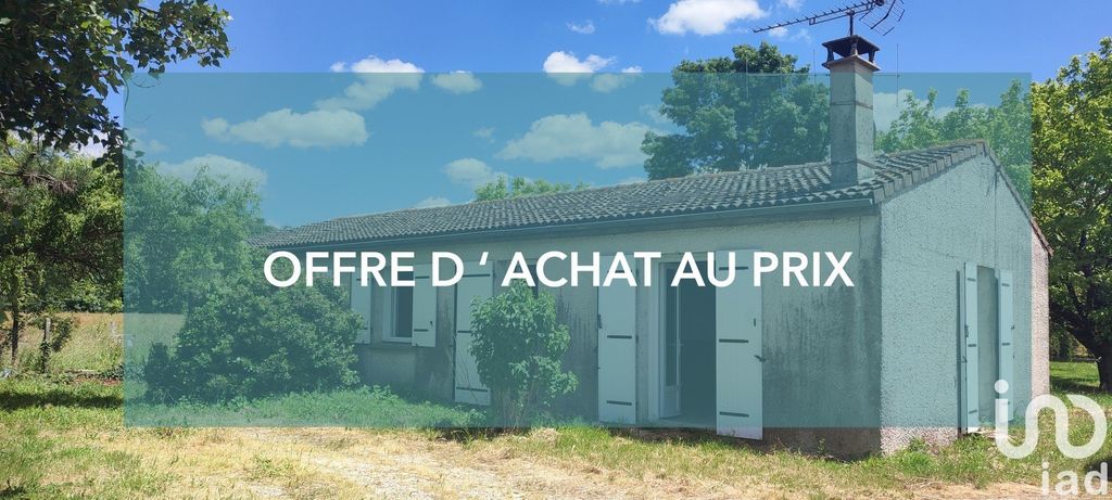 Achat maison à vendre 3 chambres 91 m² - Cherves-Richemont