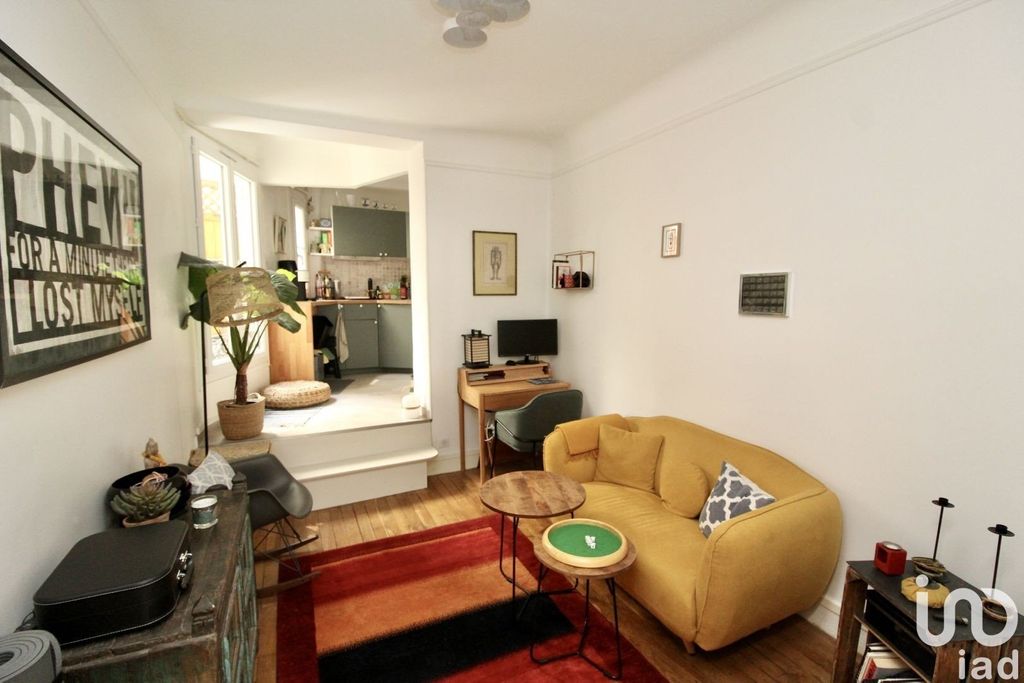 Achat appartement à vendre 2 pièces 30 m² - Paris 20ème arrondissement