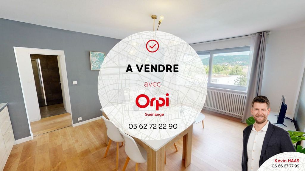 Achat appartement à vendre 3 pièces 59 m² - Thionville