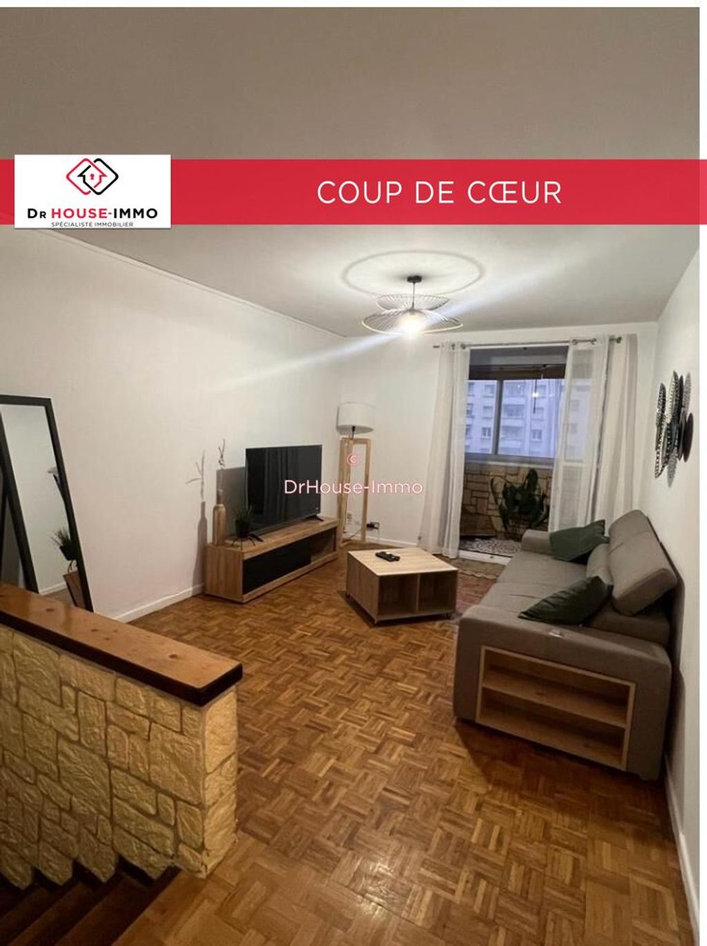 Achat appartement à vendre 3 pièces 56 m² - Marseille 4ème arrondissement
