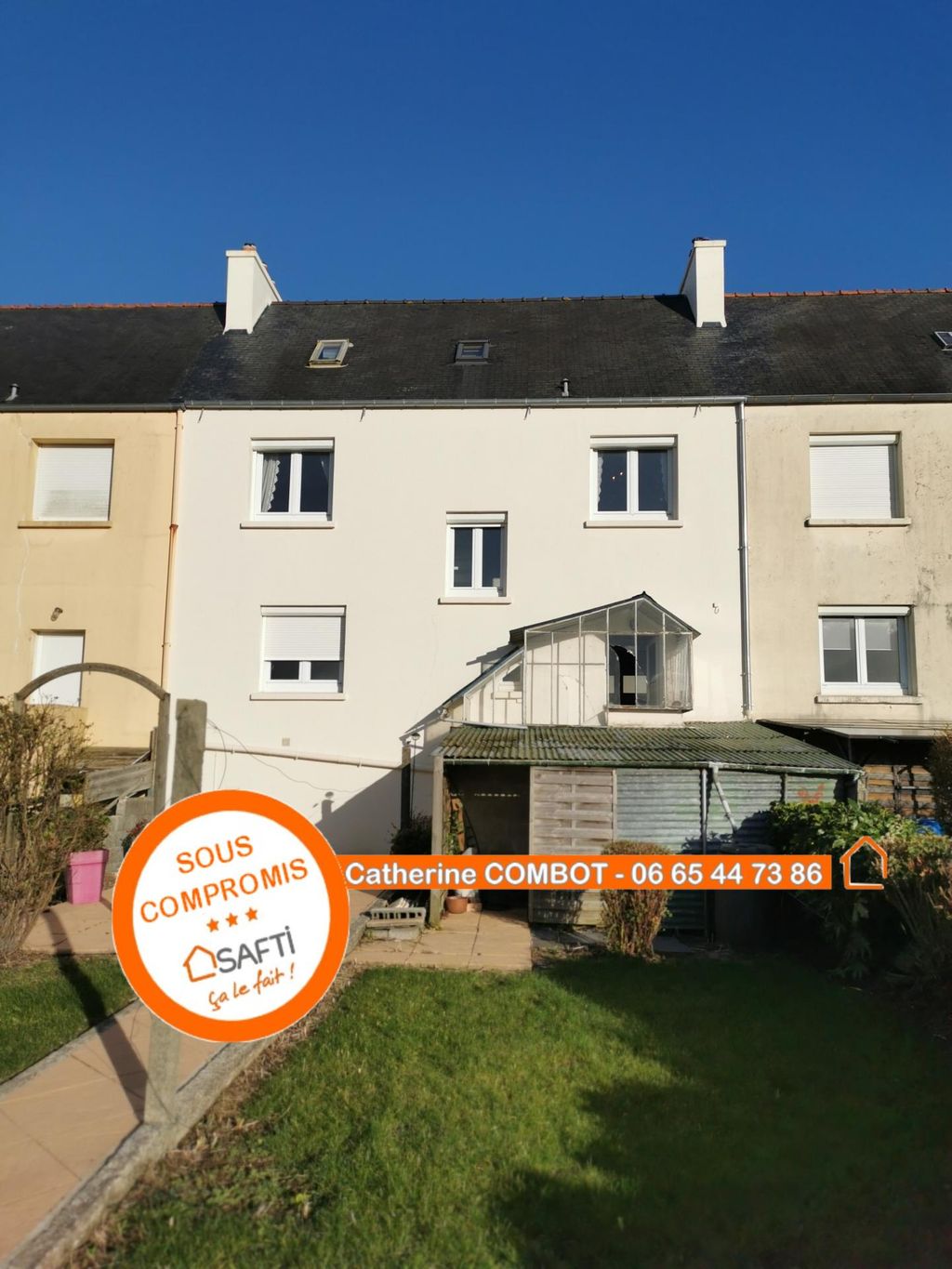 Achat maison à vendre 4 chambres 84 m² - Landivisiau