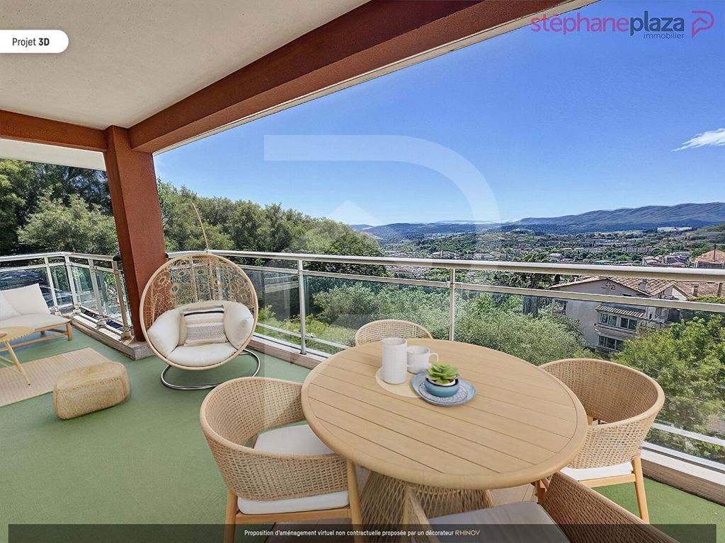 Achat appartement à vendre 3 pièces 82 m² - Grasse