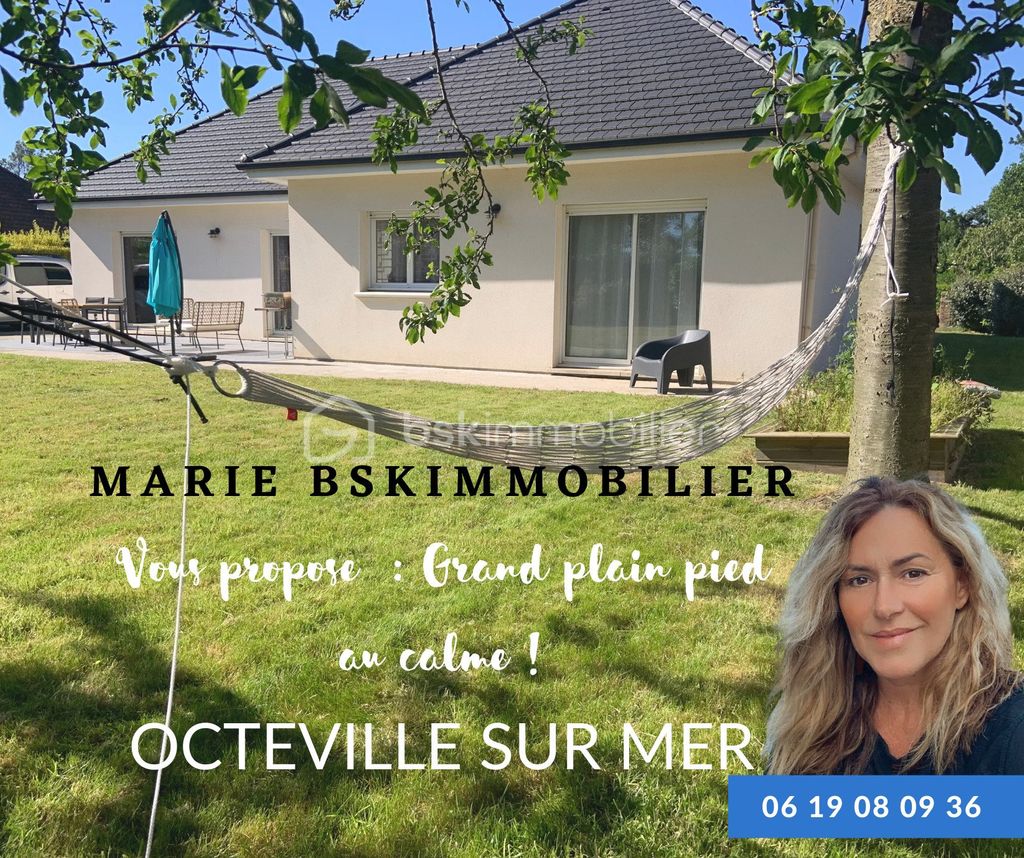 Achat maison à vendre 4 chambres 160 m² - Octeville-sur-Mer