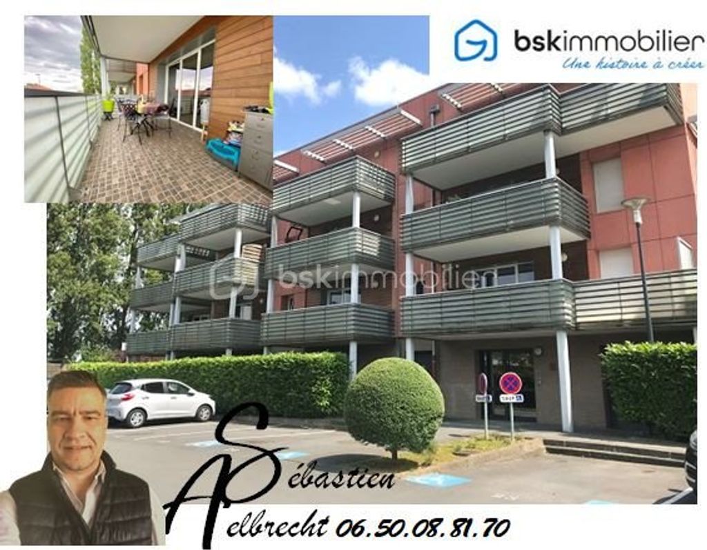 Achat appartement à vendre 2 pièces 46 m² - Lesquin