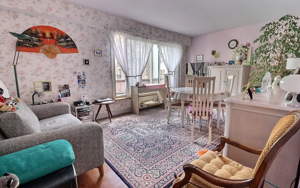 Achat appartement à vendre 3 pièces 57 m² - Paris 19ème arrondissement