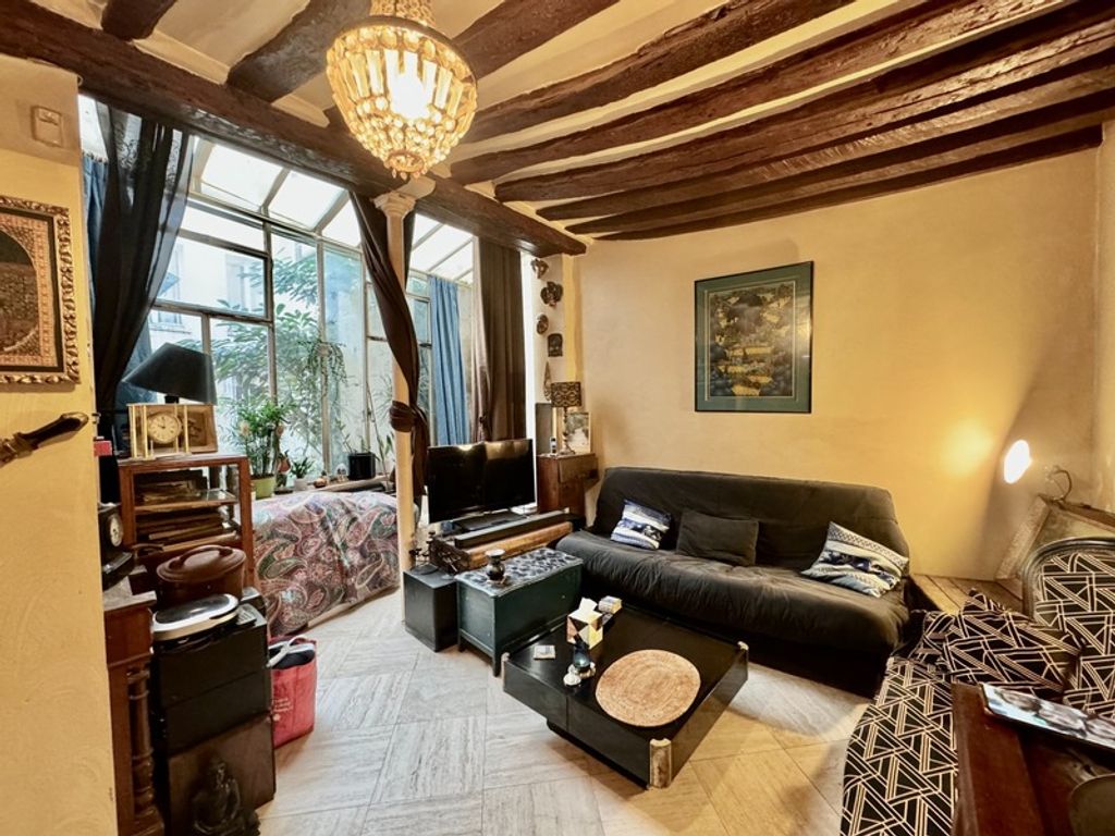 Achat appartement à vendre 2 pièces 55 m² - Paris 3ème arrondissement