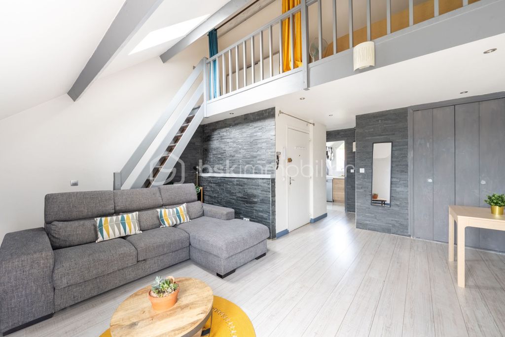 Achat duplex à vendre 2 pièces 55 m² - Vaux-sur-Seine