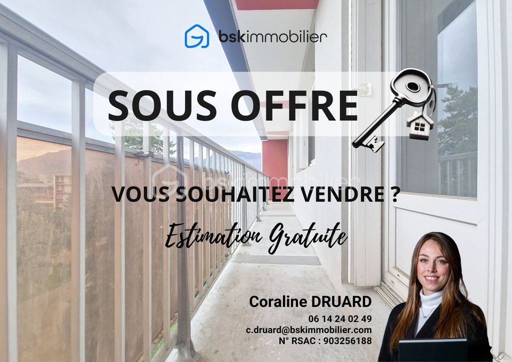 Achat appartement à vendre 3 pièces 67 m² - Saint-Martin-d'Hères