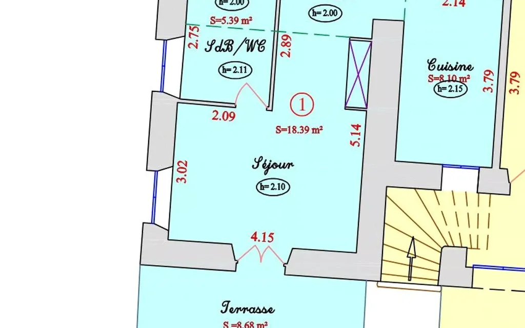 Achat studio à vendre 32 m² - Saint-Paul-lès-Dax