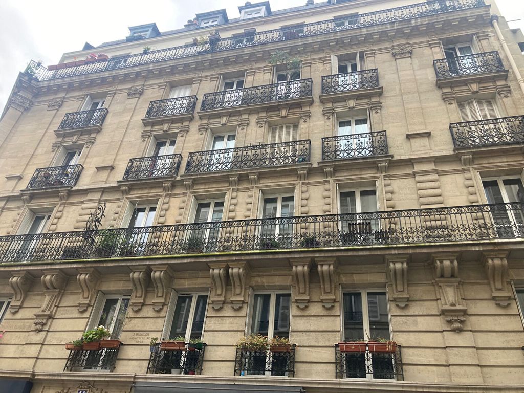 Achat studio à vendre 13 m² - Paris 17ème arrondissement