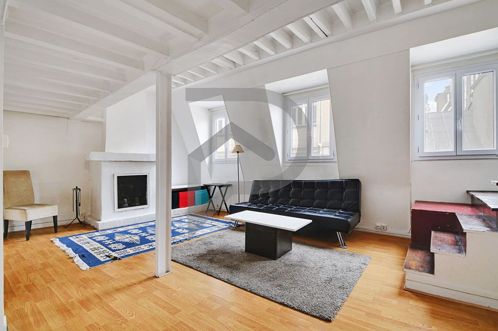 Achat duplex à vendre 2 pièces 40 m² - Paris 2ème arrondissement