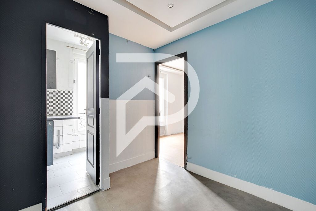 Achat appartement à vendre 2 pièces 25 m² - Paris 19ème arrondissement