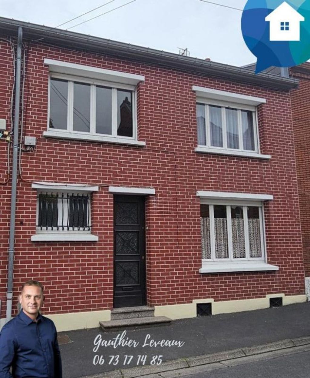 Achat maison à vendre 2 chambres 87 m² - Caudry