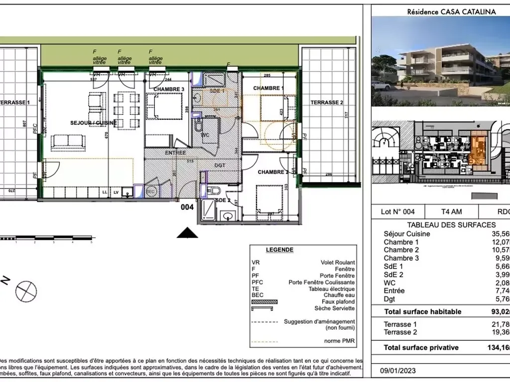 Achat appartement 4 pièce(s) Calvi