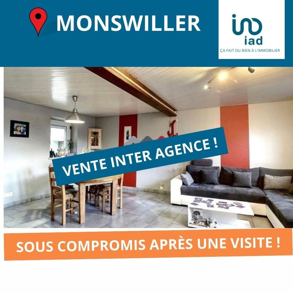 Achat maison à vendre 5 chambres 156 m² - Monswiller