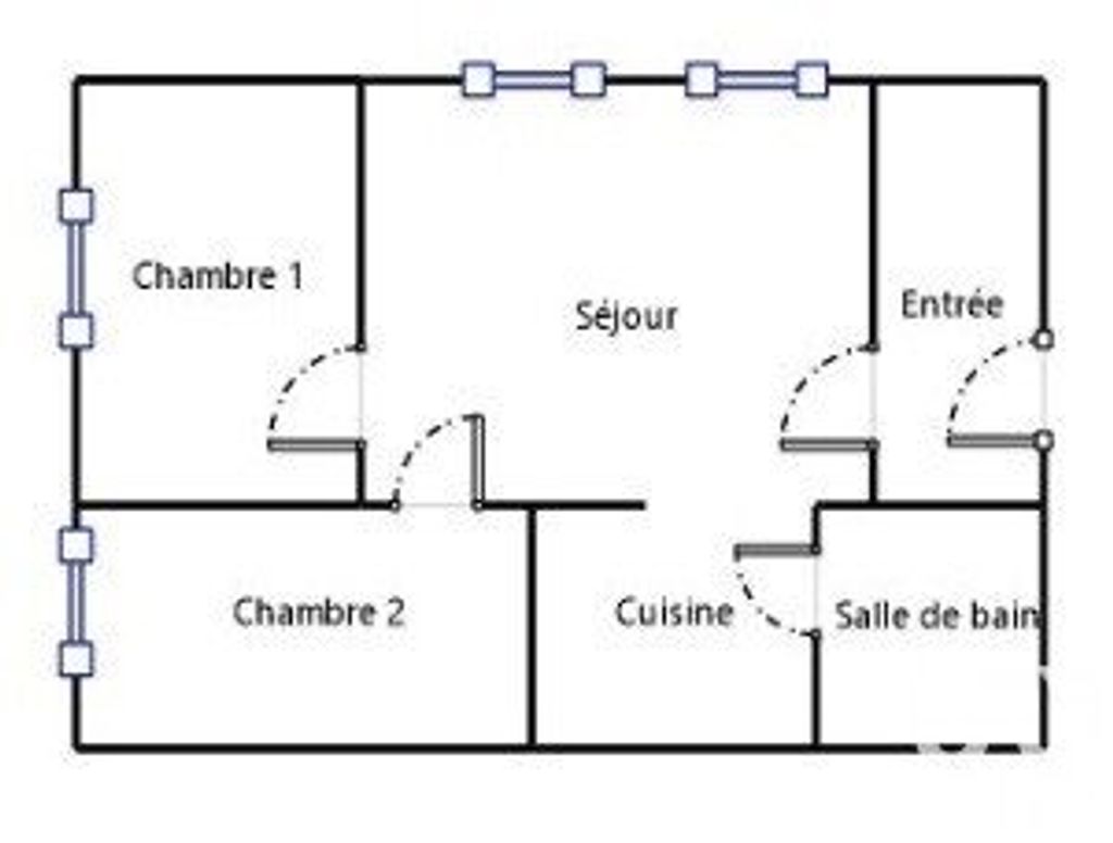 Achat appartement à vendre 2 pièces 47 m² - Hauts-de-Bienne