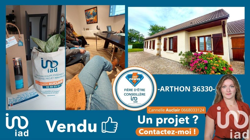 Achat maison à vendre 3 chambres 100 m² - Arthon