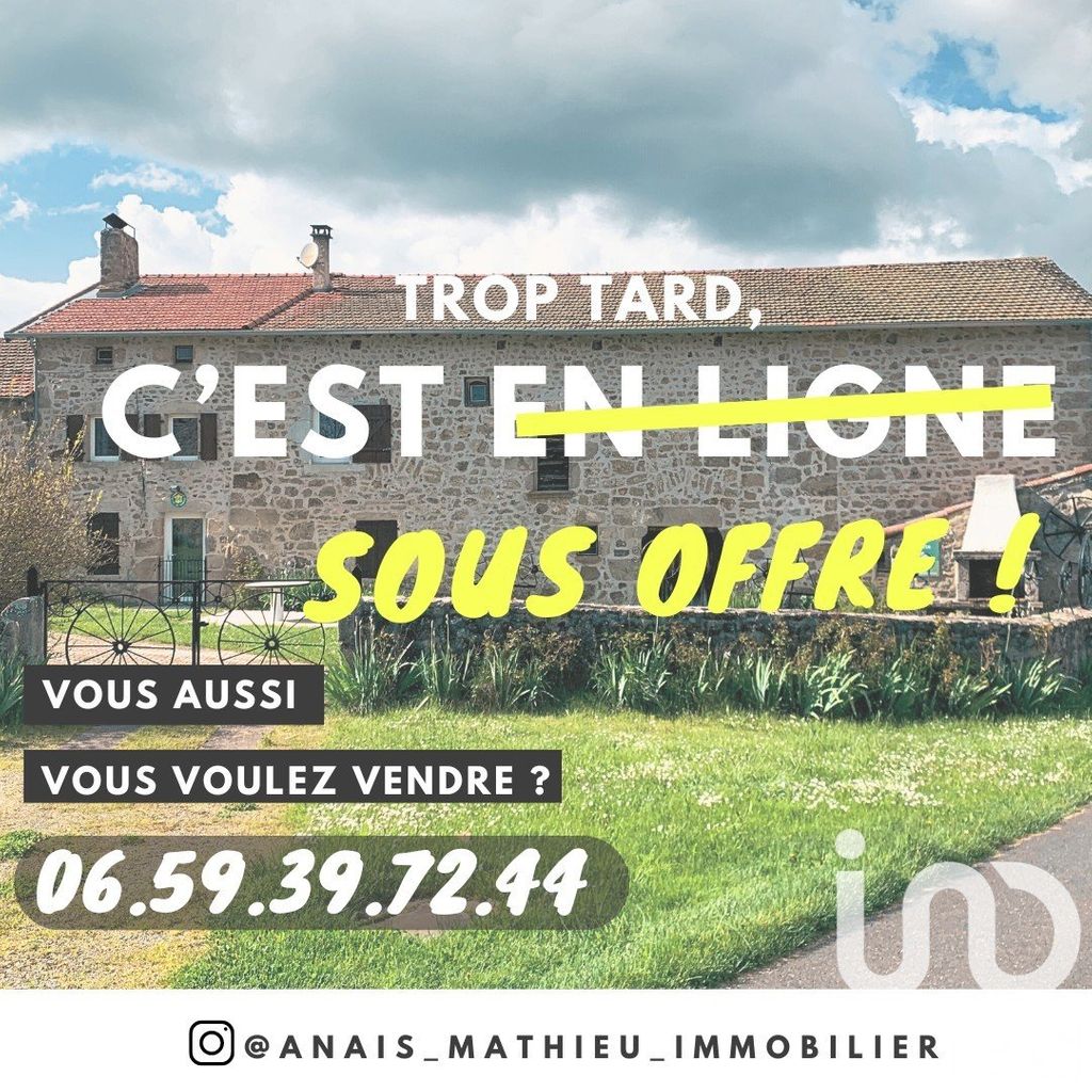 Achat maison à vendre 3 chambres 125 m² - Monlet