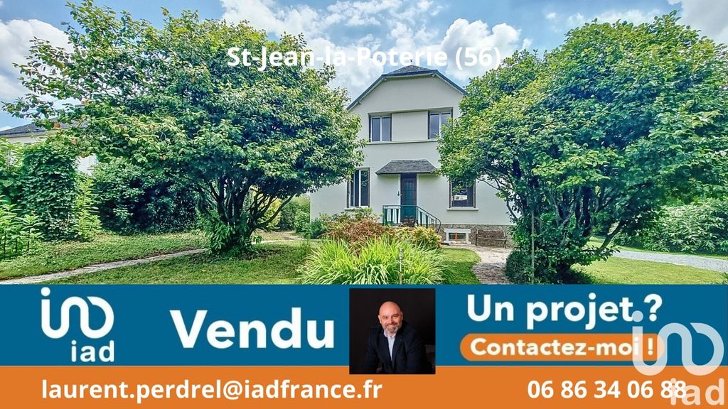 Achat maison à vendre 3 chambres 128 m² - Saint-Jean-la-Poterie