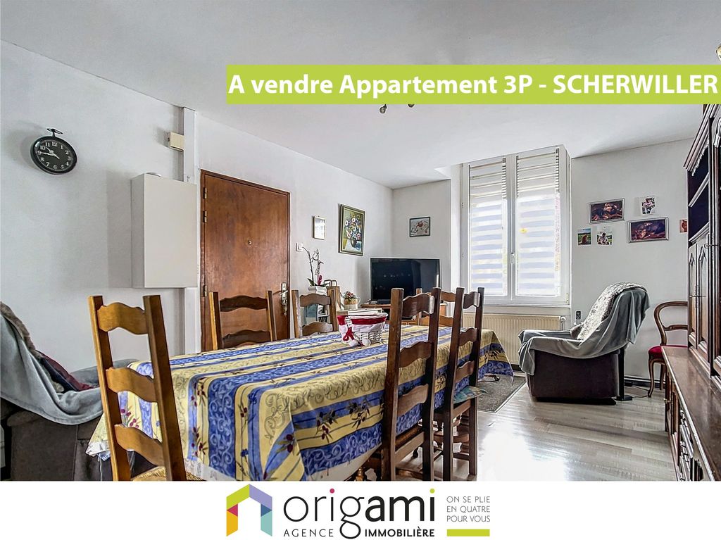 Achat appartement à vendre 3 pièces 51 m² - Scherwiller