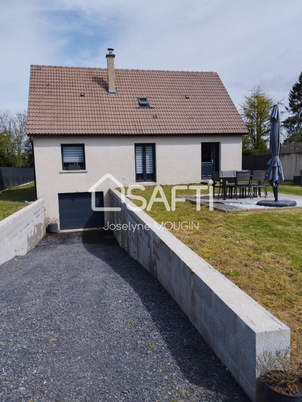 Achat maison à vendre 3 chambres 117 m² - Bernaville