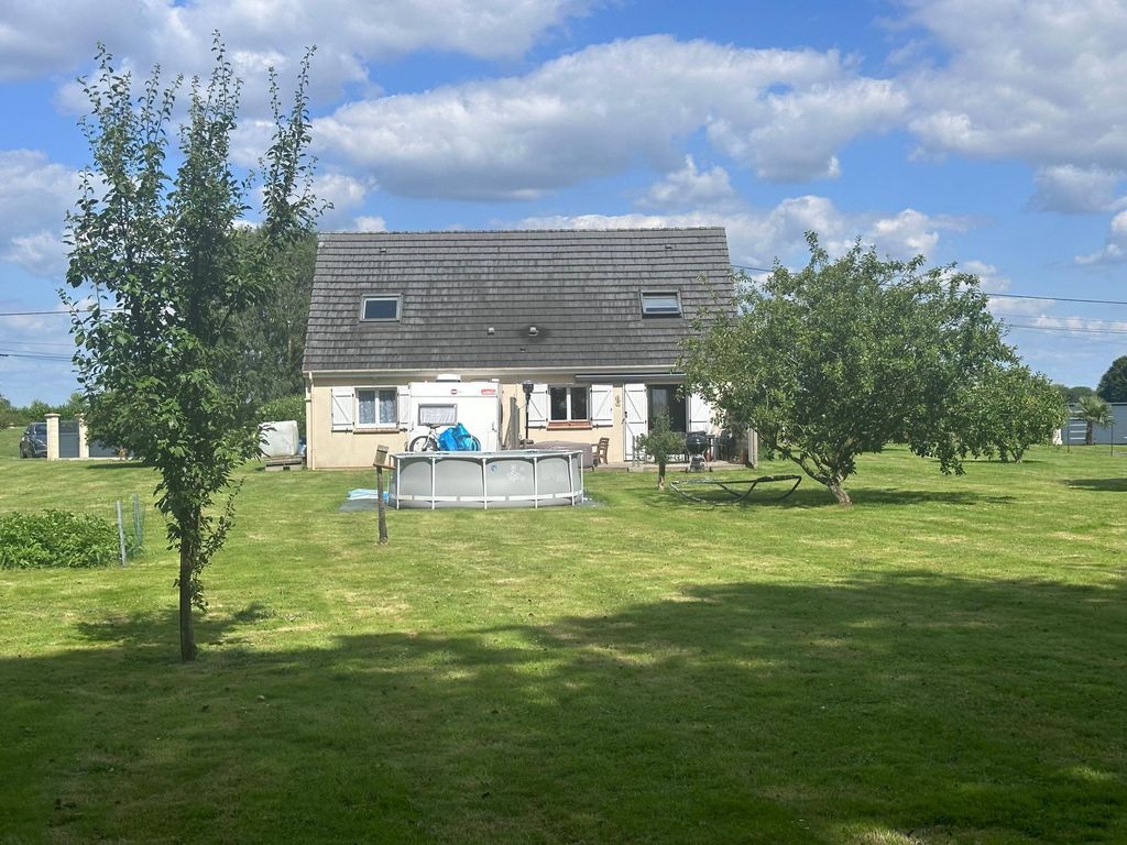 Achat maison à vendre 5 chambres 123 m² - Tourville-la-Campagne