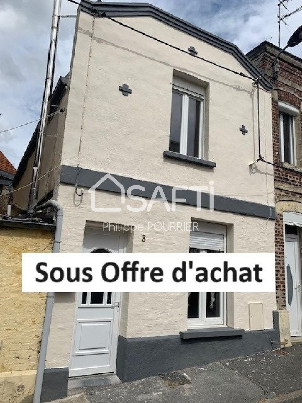 Achat maison à vendre 2 chambres 56 m² - Saint-Quentin